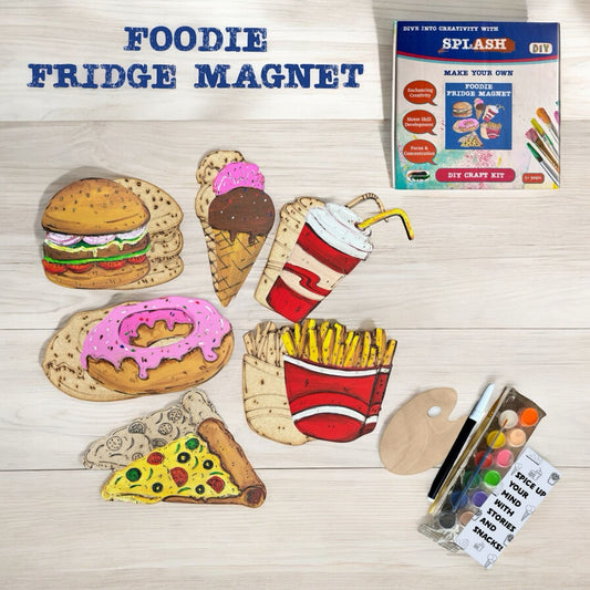 Foodie Fridge Magnet DIY kit I SPLASH DIY Kit
