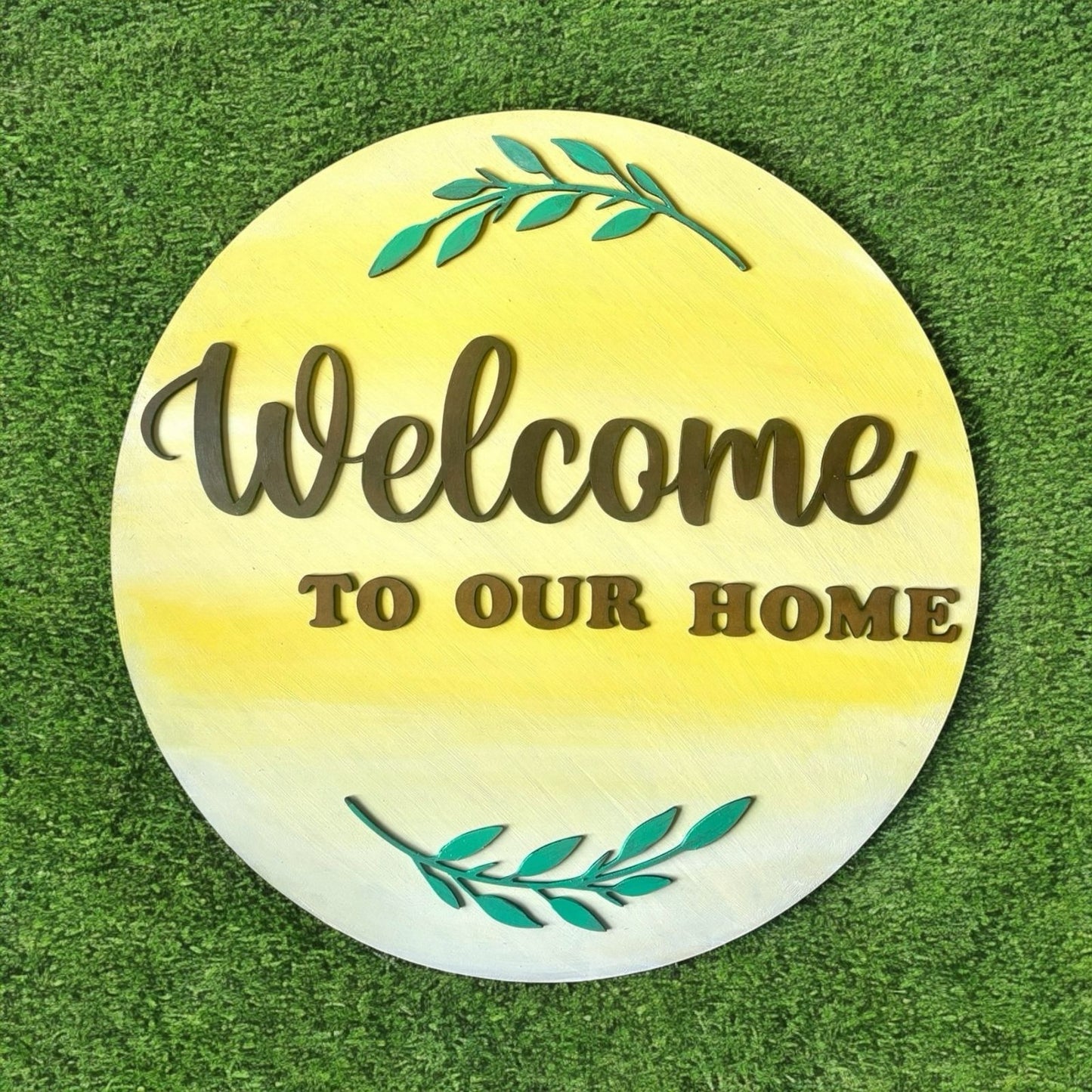 Welcome Nameplate