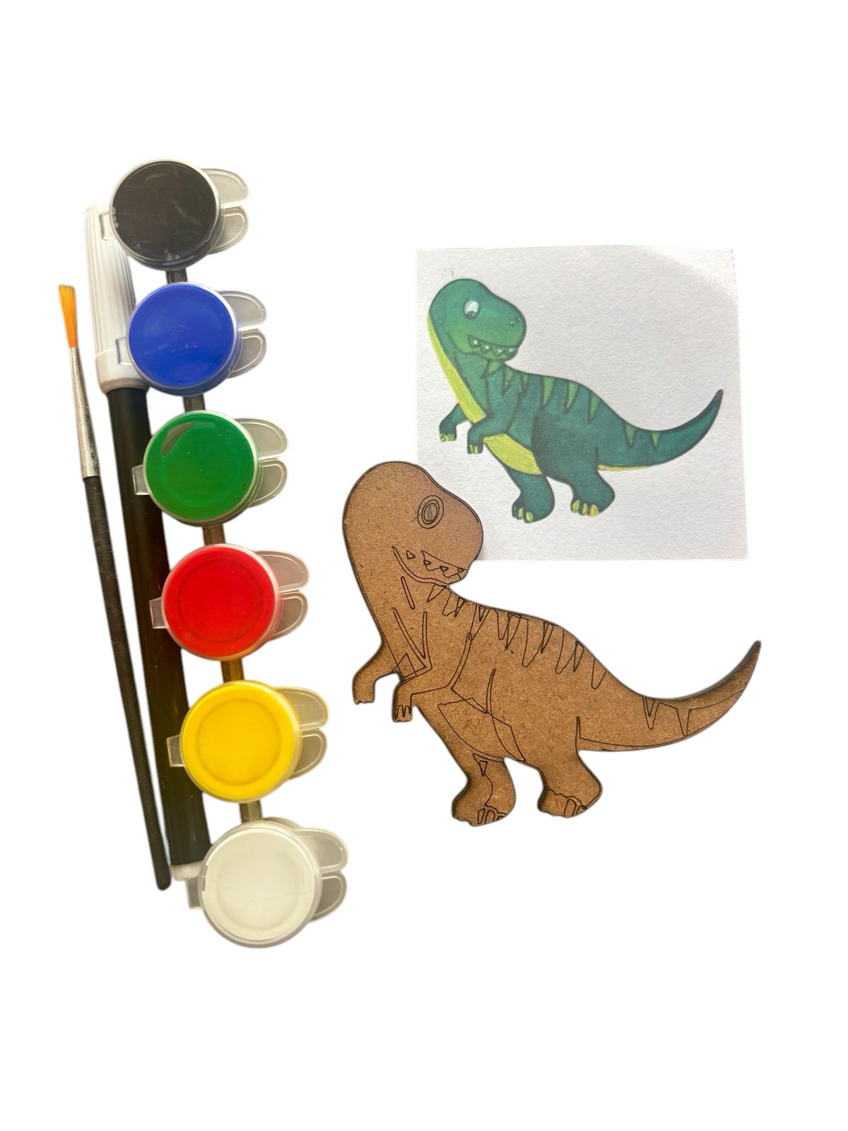 Dinosaur Fridge Magnet DIY Kit