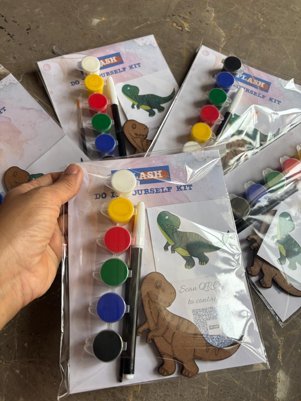 Dinosaur Fridge Magnet DIY Kit