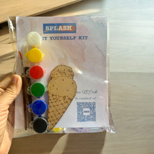 Icecream Fridge Magnet DIY Kit