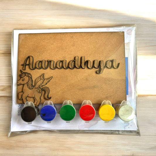 Unicorn Nameboard DIY Kit