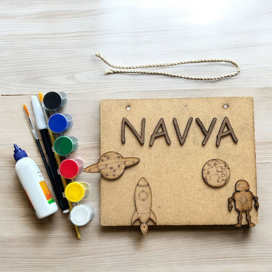 Astronaut Nameboard DIY Kit