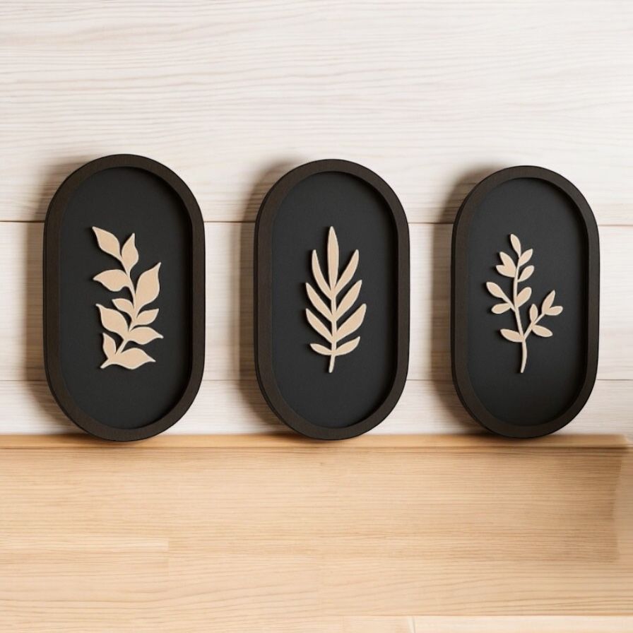 Harmony Trio -Set of 3 Wall Hanging
