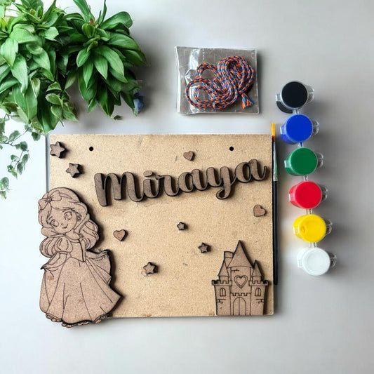 Cinderella Nameboard DIY Kit