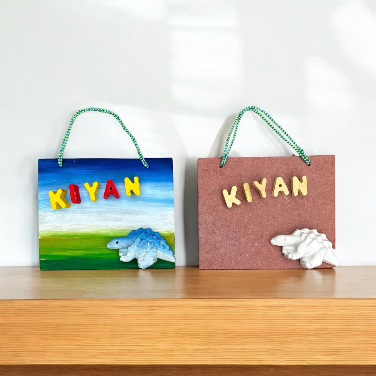 Dino World Nameboard DIY Kit