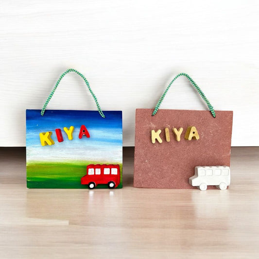 Car Nameboard DIY Kit