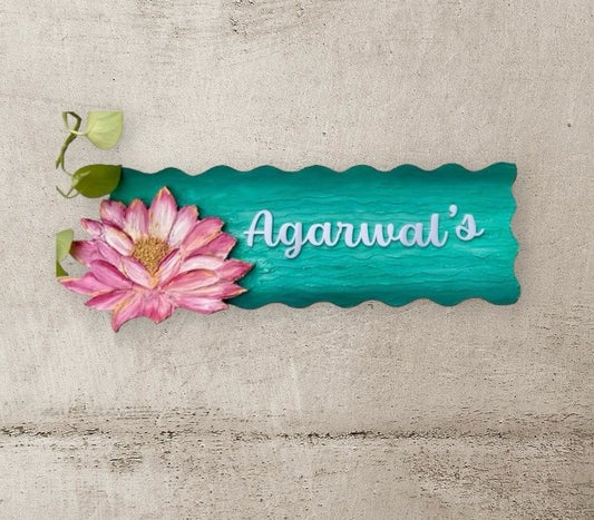 Lotus Nameplate