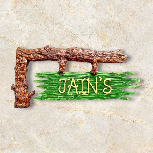 Tree Branch Nameplate