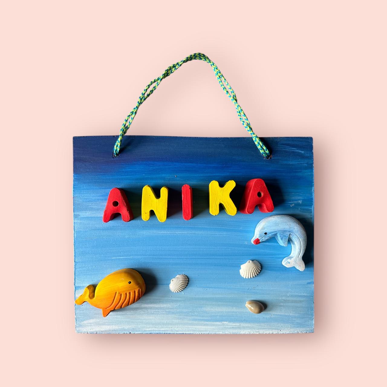 Aquatic Kids Nameplate
