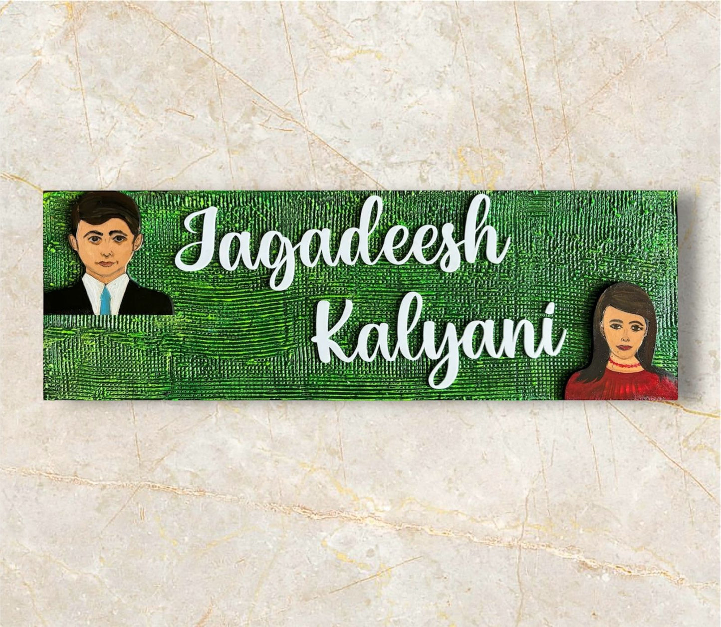 Couple Nameplate