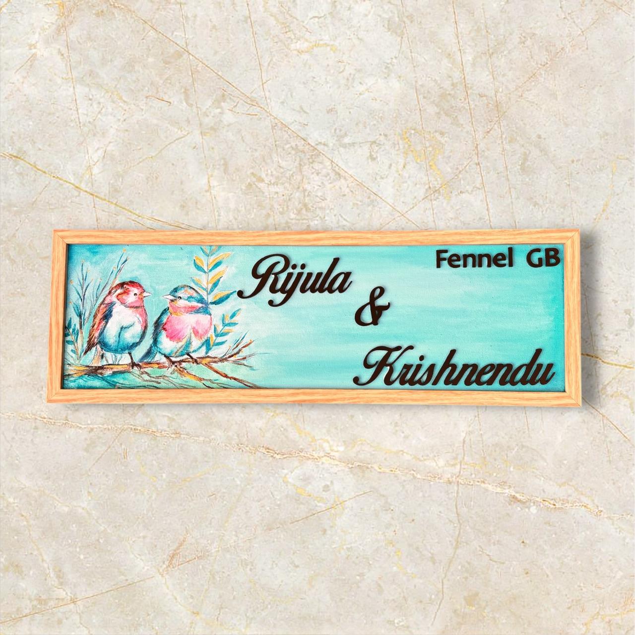 Love in the Air Nameplate