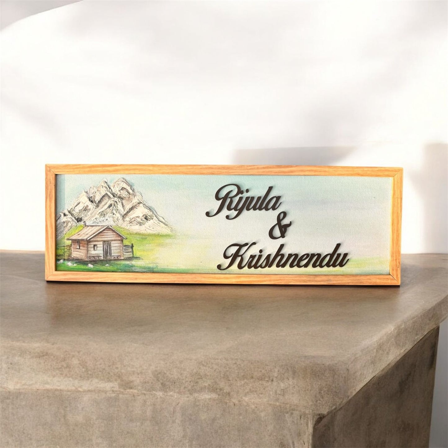 Sweet Home Nameplate