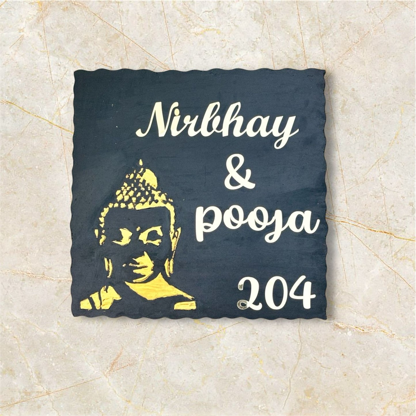 Buddha Blessing Nameplate