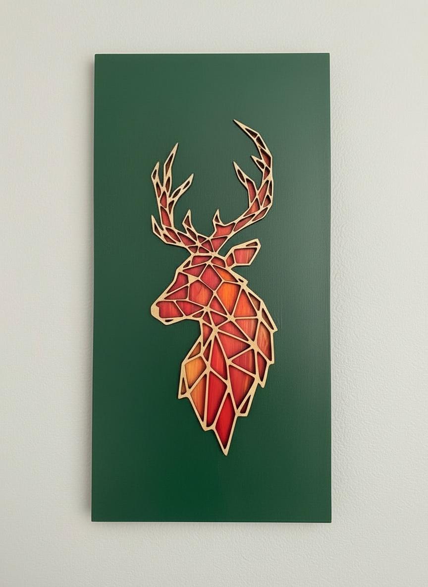 Eternal Glow Deer Wall Hanging