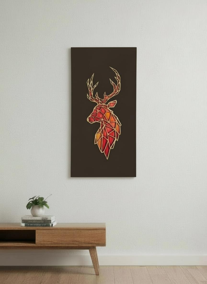 Eternal Glow Deer Wall Hanging